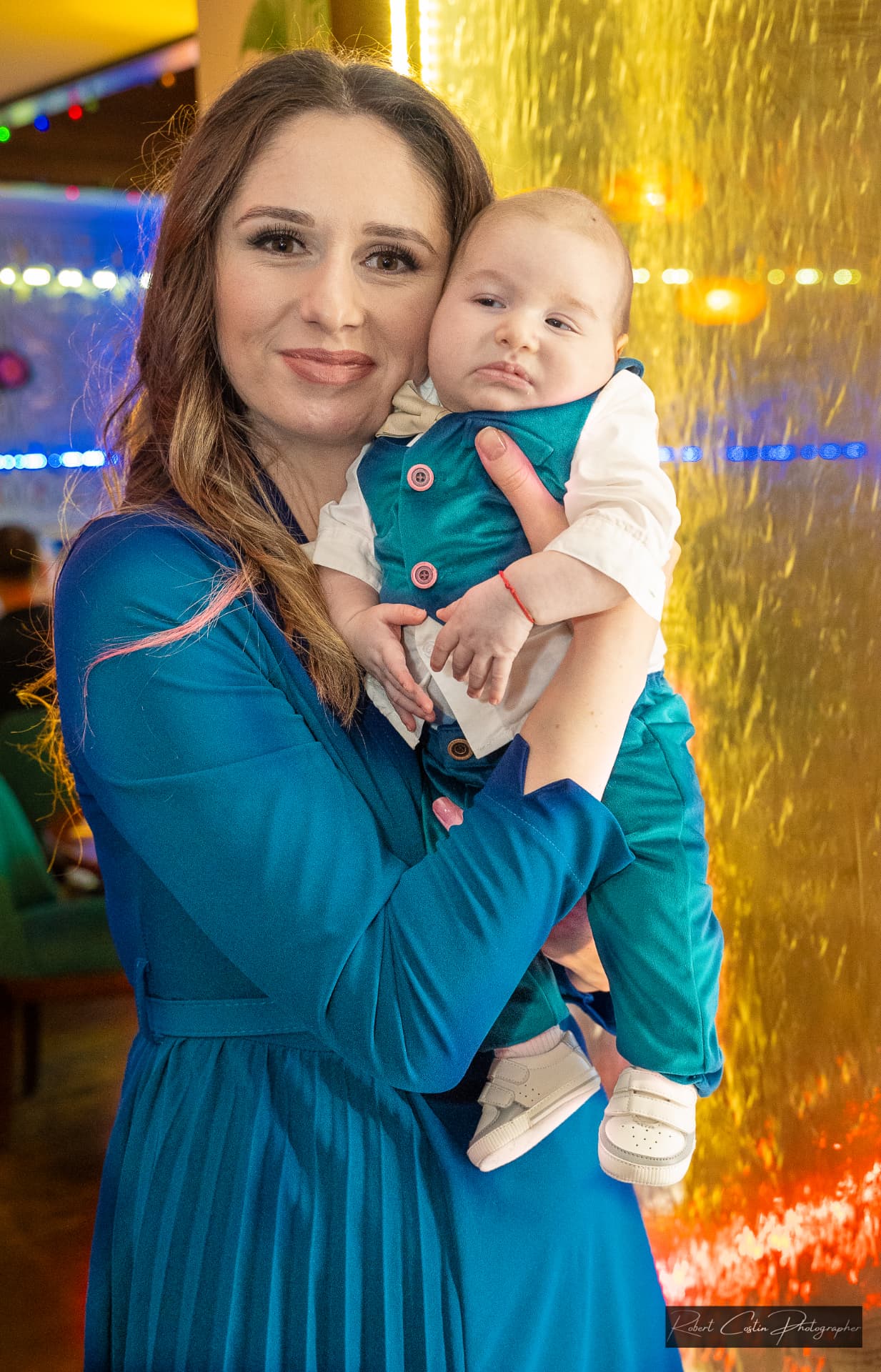 Botez — portret cu bebelușul