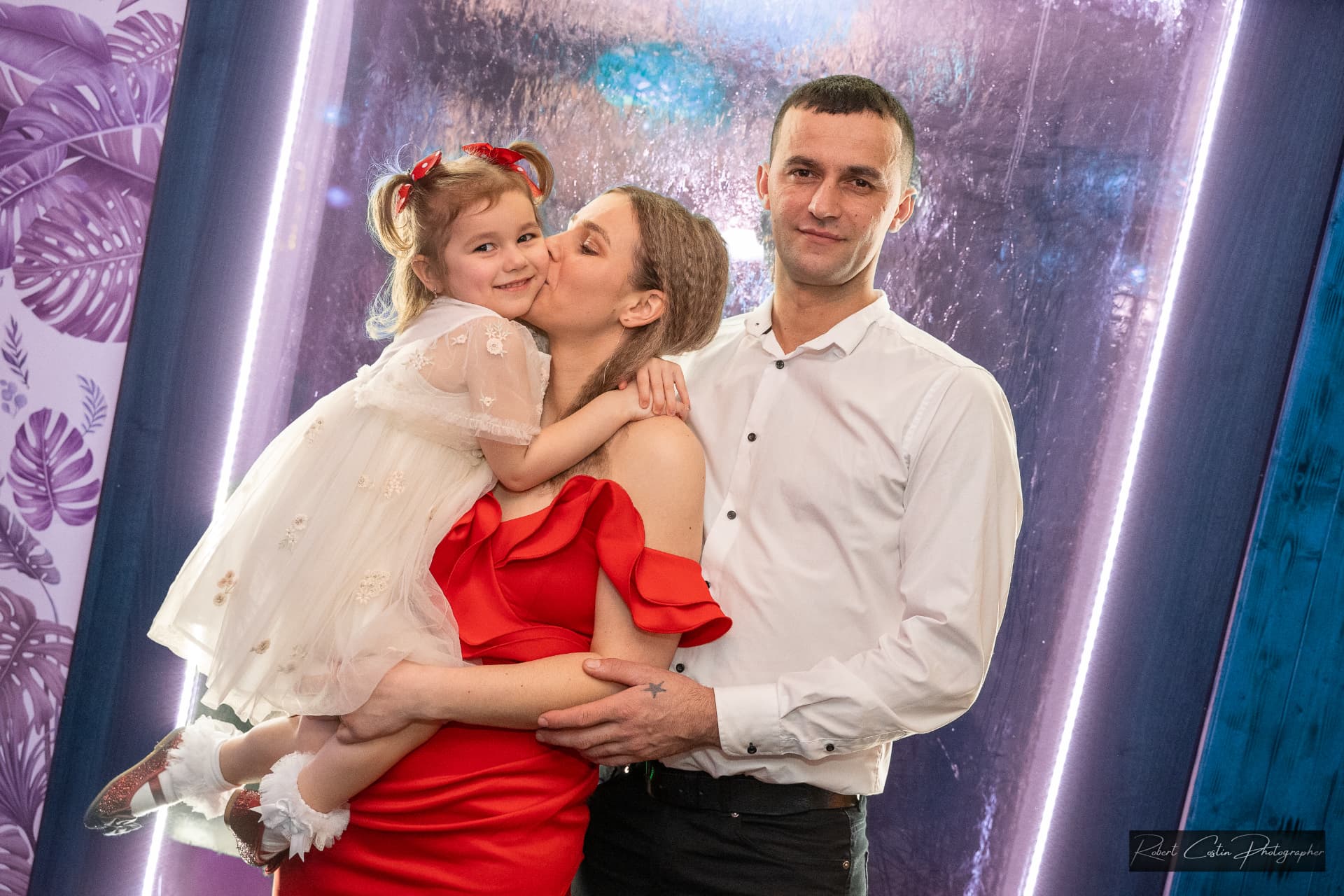 Botez — bucurie în familie